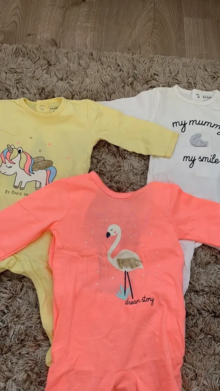 Lot 3 pyjamas fille - photo numéro 2