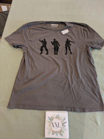 T-shirt gris XL