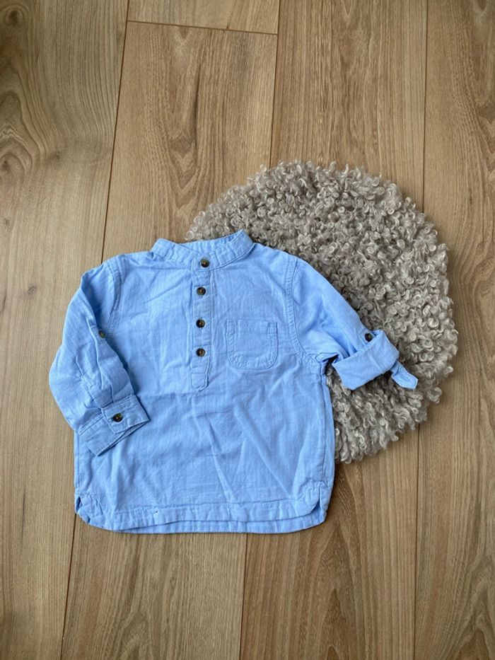 Chemise col tunisien 12 mois