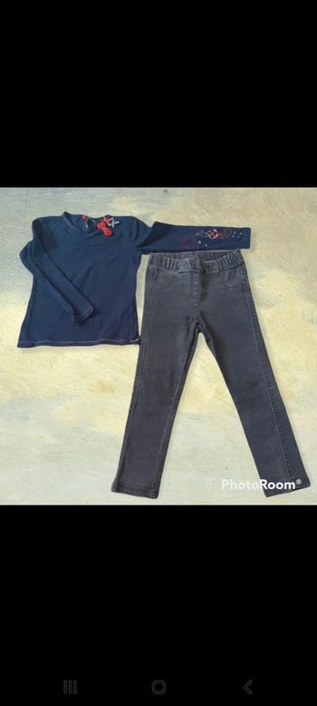 Jegging + tee-shirt manche longue 🦋