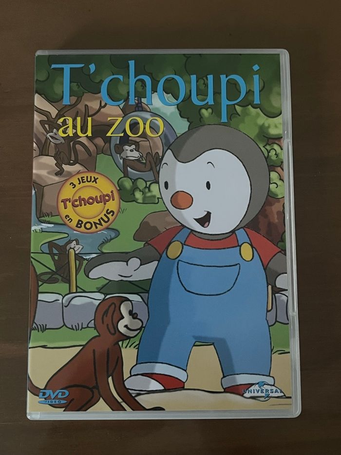 DVD Tchoupi au zoo