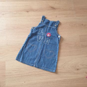 🩷 Robe salopette Disney Minnie 23 mois #emyfleury_24moisfille