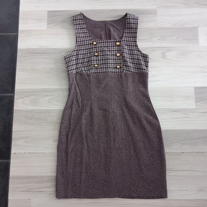 Robe tailleur marron taille 38