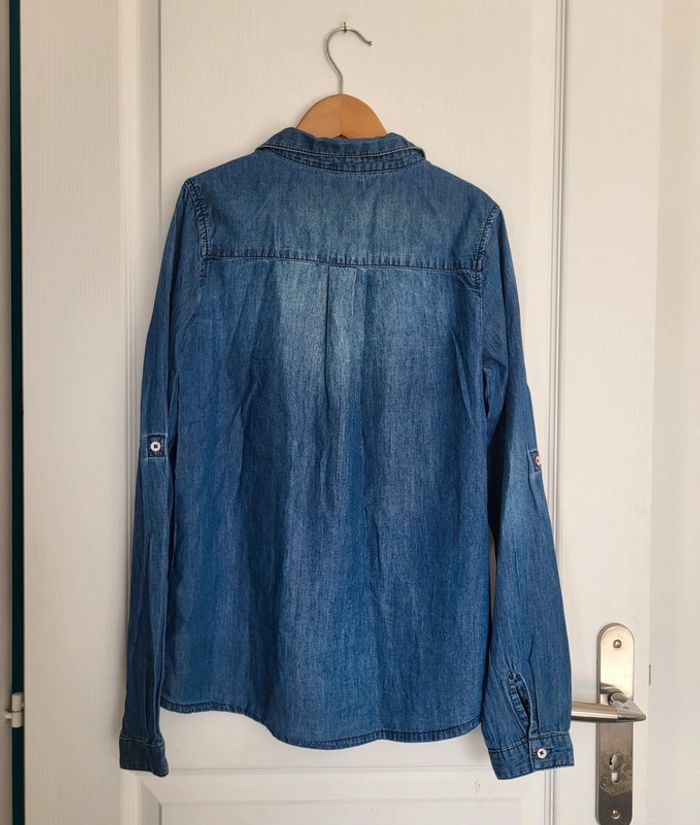 Chemise jean okaidi 14 ans - photo numéro 3