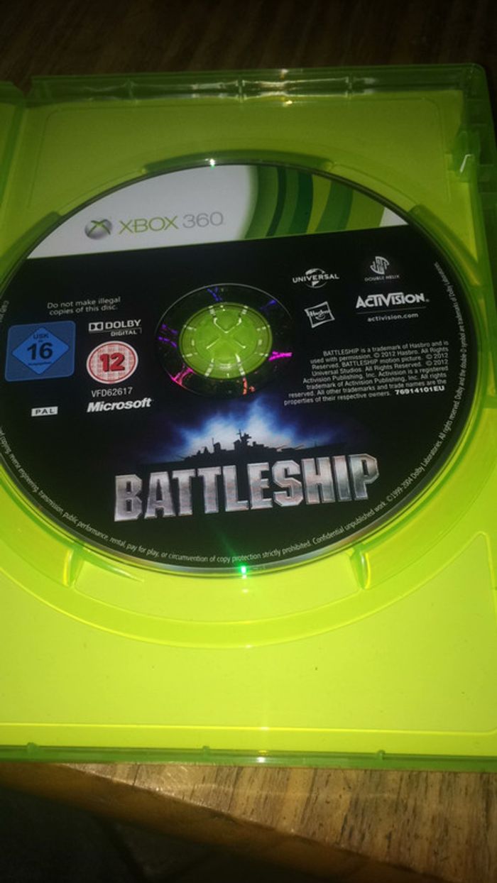 Jeu Xbox 360 battleship - photo numéro 3