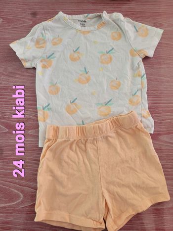 Ensemble short tee shirt