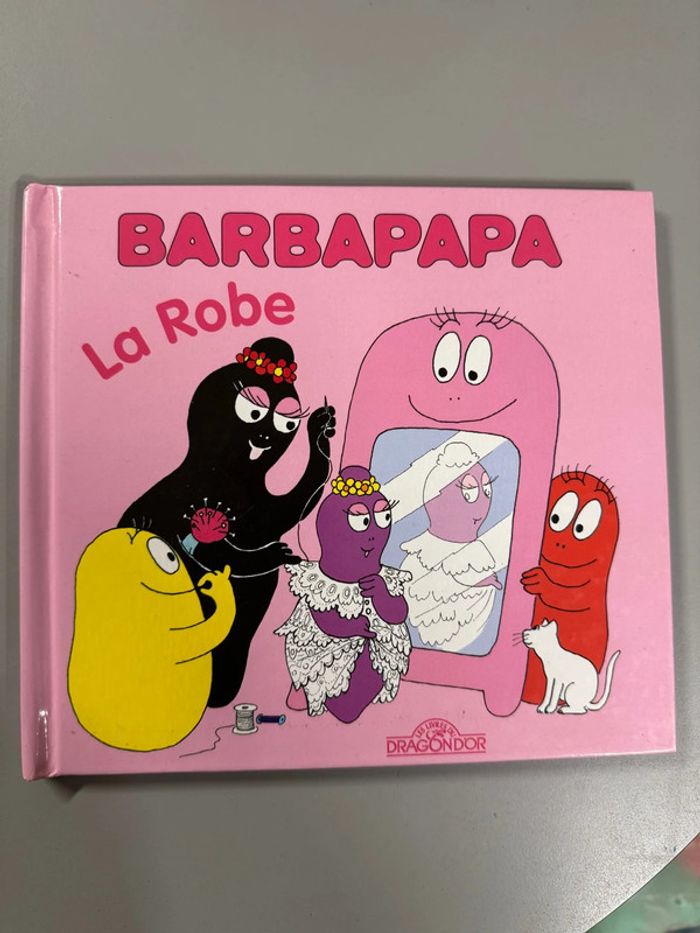Livre barbapapa la robe