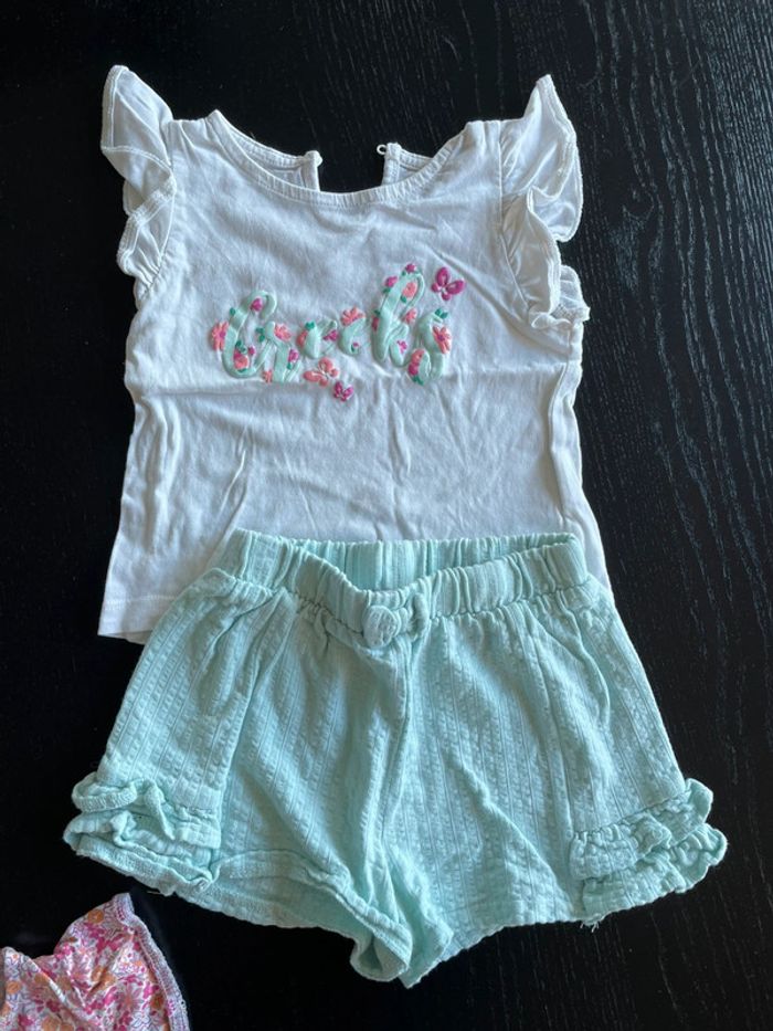 Lot 3 ensemble été 12 mois - photo numéro 3