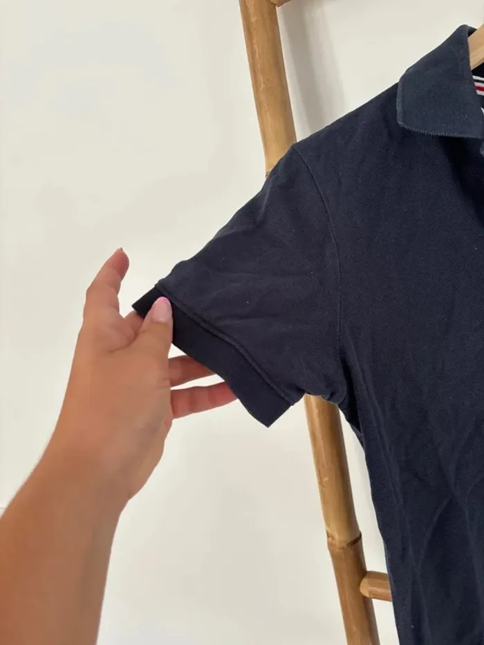 polo bleu marine tommy jeans taille XS - photo numéro 5