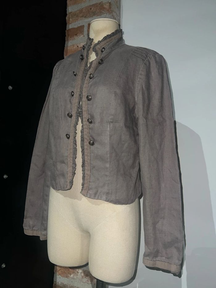 Veste en lin
