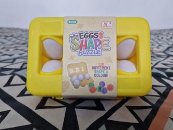Jeu éducatif "Eggs Shape Puzzle" 🧩🥚