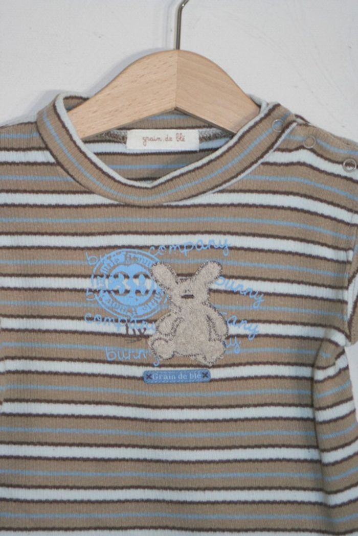 Tee shirt Grain de blé 12m - photo numéro 2