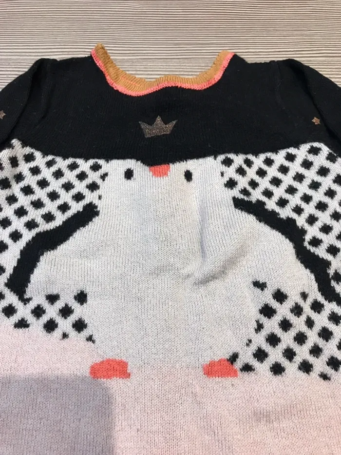 Robe catimini + collant 6 mois - photo numéro 3