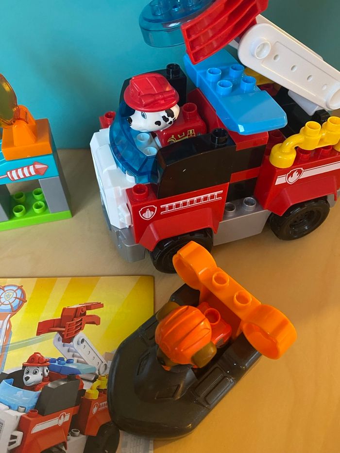 Le camion de pompier de Marcus