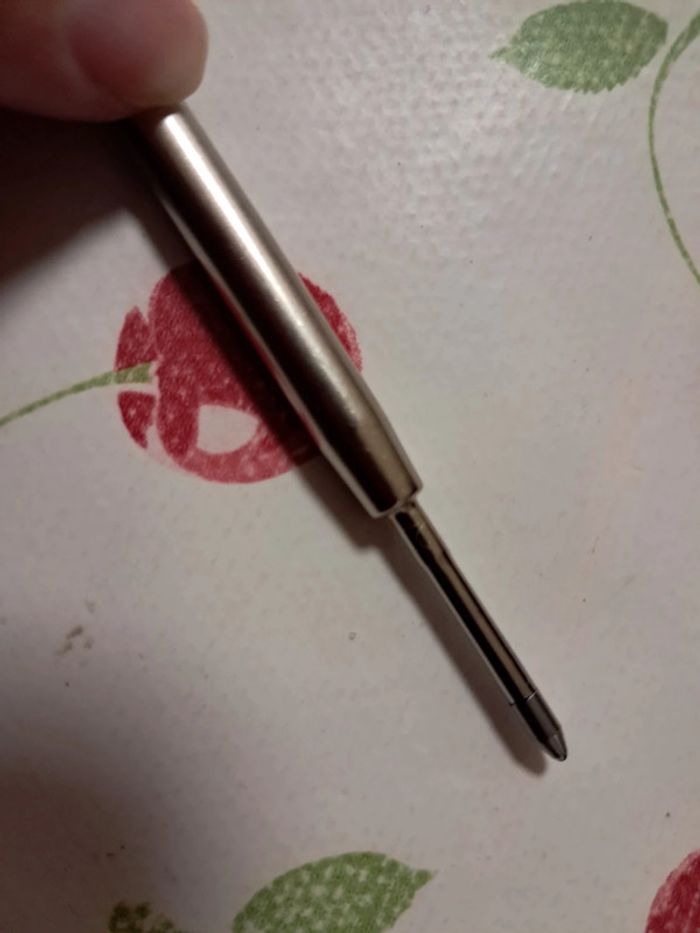 Lot de 5 recharges poir stylo, bleues - photo numéro 2