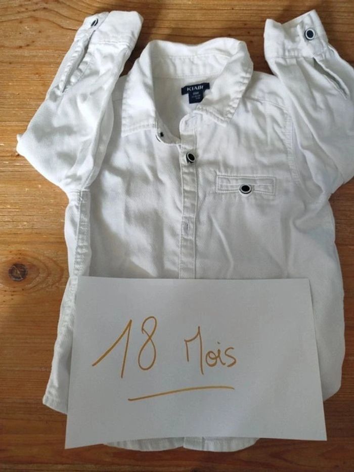 Chemise 18mois