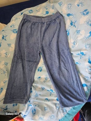 Bas de pyjama velours