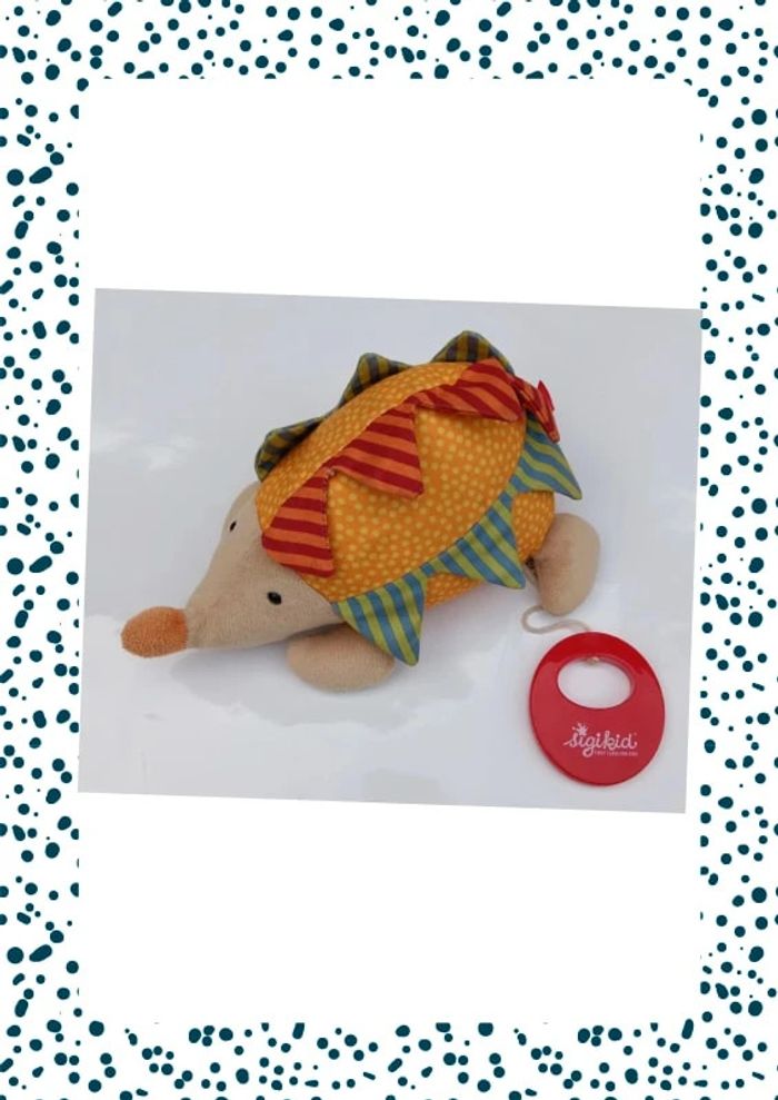 Peluche Hérisson musical Sigikid - photo numéro 2