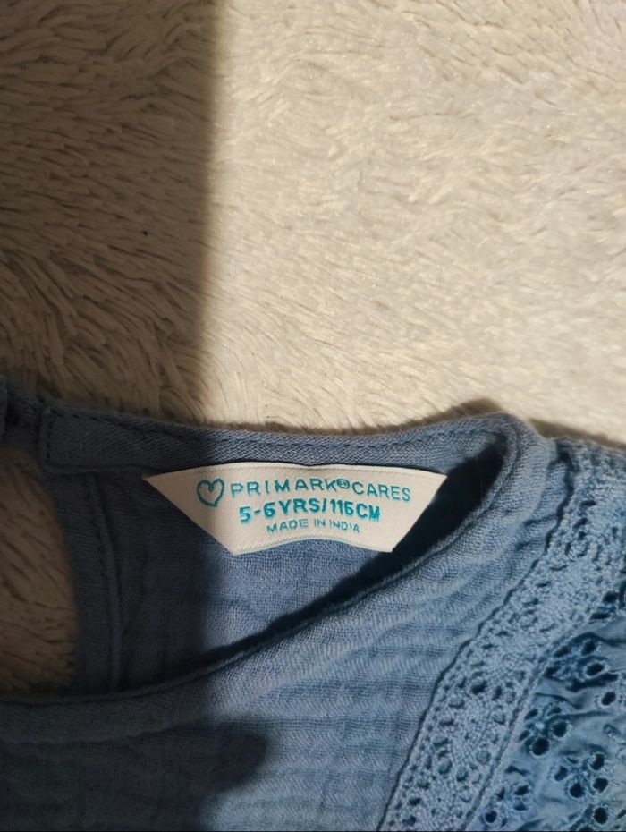 Robe en gaze de coton, Primark taille 5-6 ans - photo numéro 2