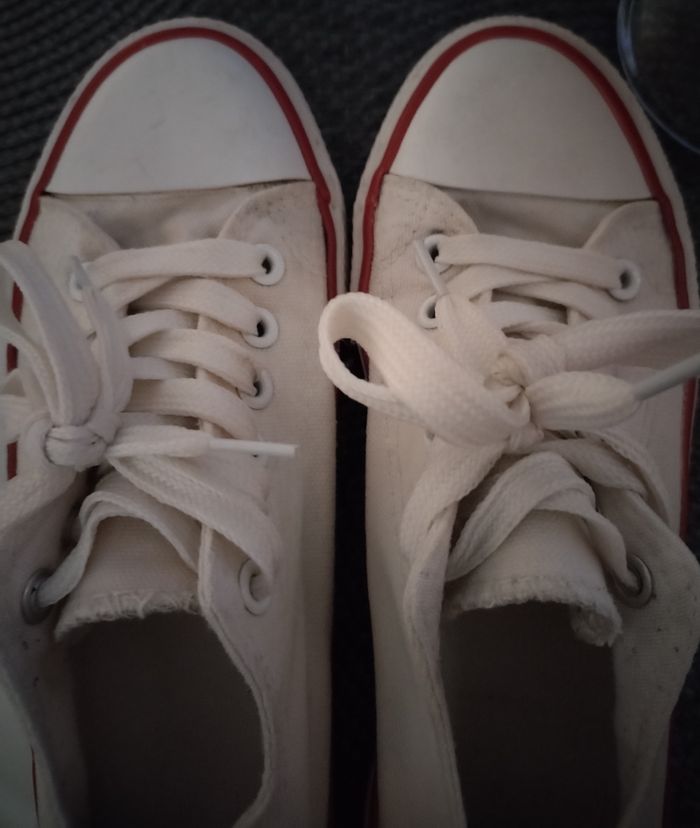 Baskets blanches pointure 36 - photo numéro 6