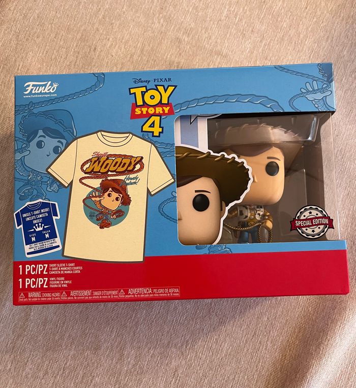Pack Funko pop et t-shirt Toy Story