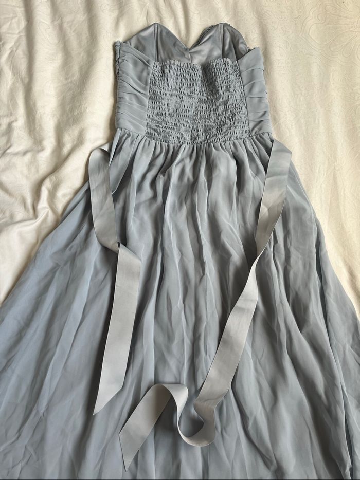 Robe de soirée Asos grise - photo numéro 6