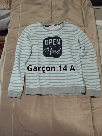 Pull Okaidi garçon 14 ans