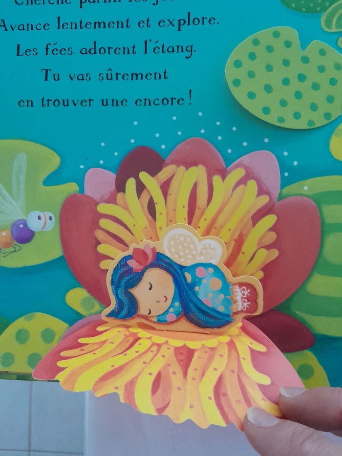 Livre enfant . Coucou les fées. Livre pop up - photo numéro 5