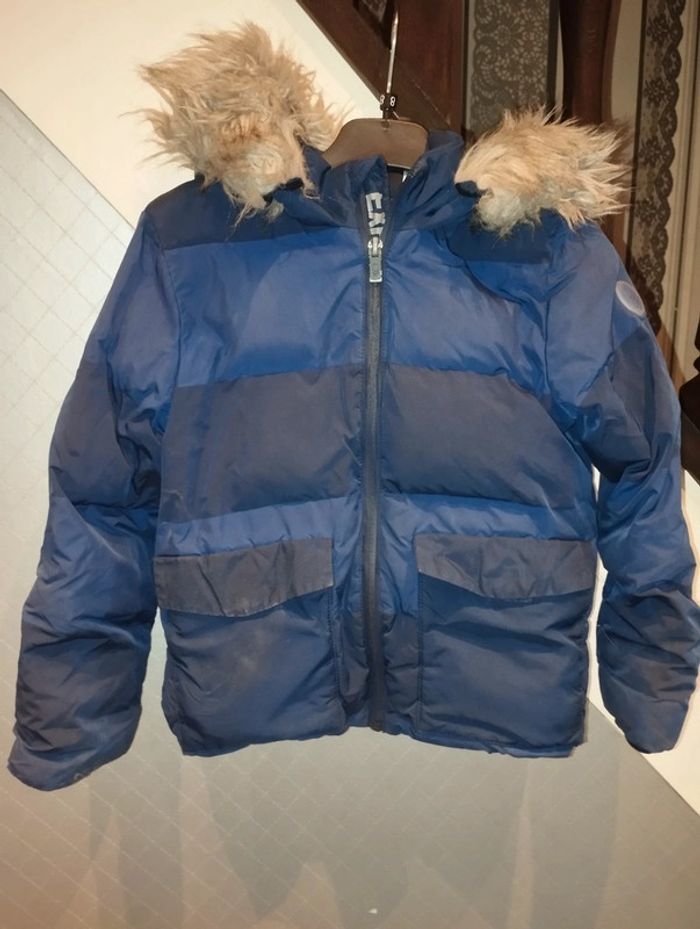 Doudoune garçon bleu Okaïdi t. 6 ans