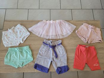 Lot de 6 bas fille en 3 mois