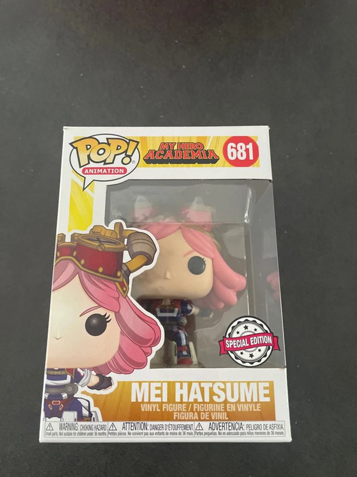 Funko pop figurine 681my hero academia mei hatsume 681