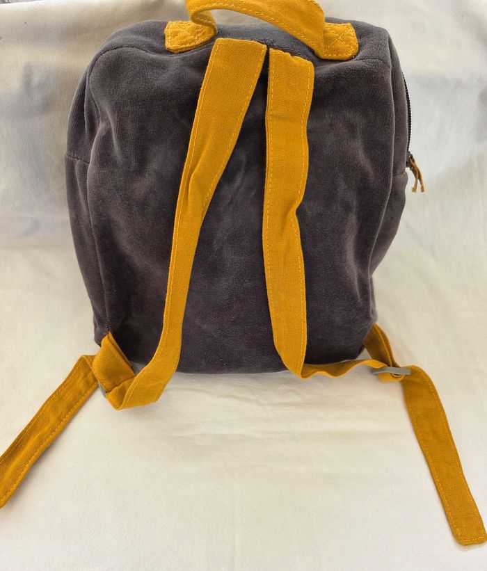 Sac a dos chat gris Alphonse - Les Moustaches - Moulin Roty - photo numéro 2