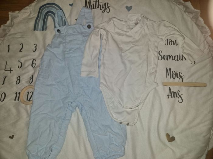 Salopette + body - photo numéro 2