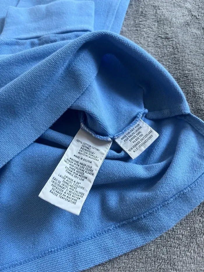 Polo Ralph Lauren manches longues bleu ciel – Taille M - photo numéro 4