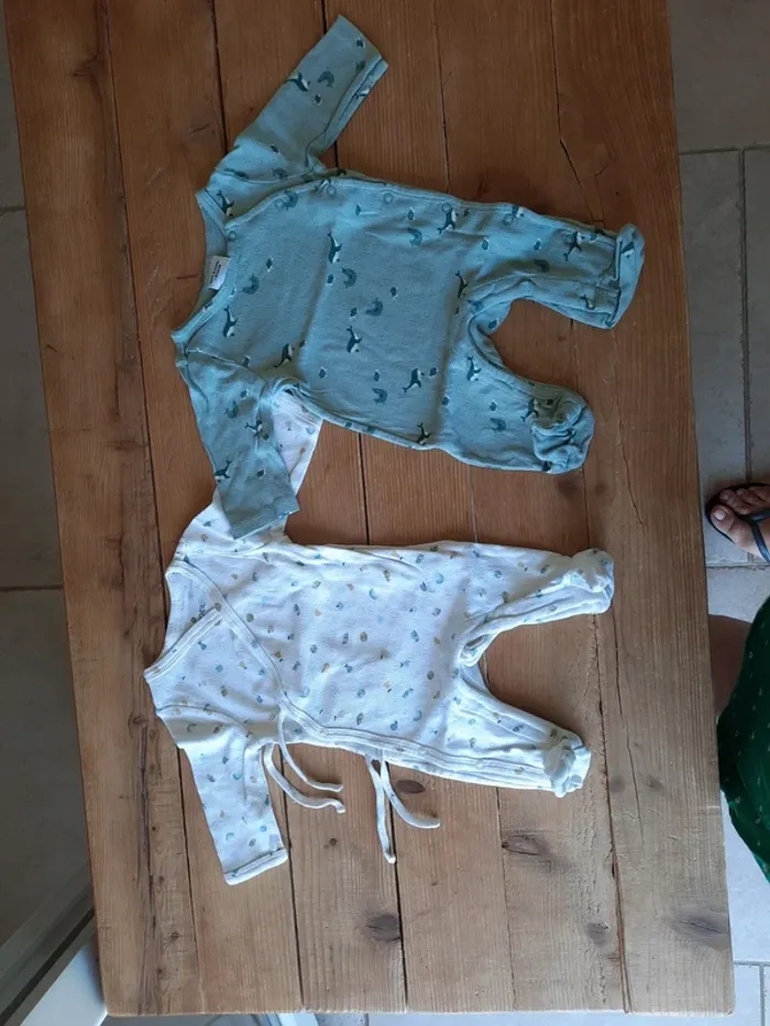 Lot de 2 pyjama mixte TAO