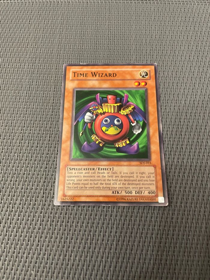 carte Yu-Gi-Oh! Time Wizard SDJ-015
