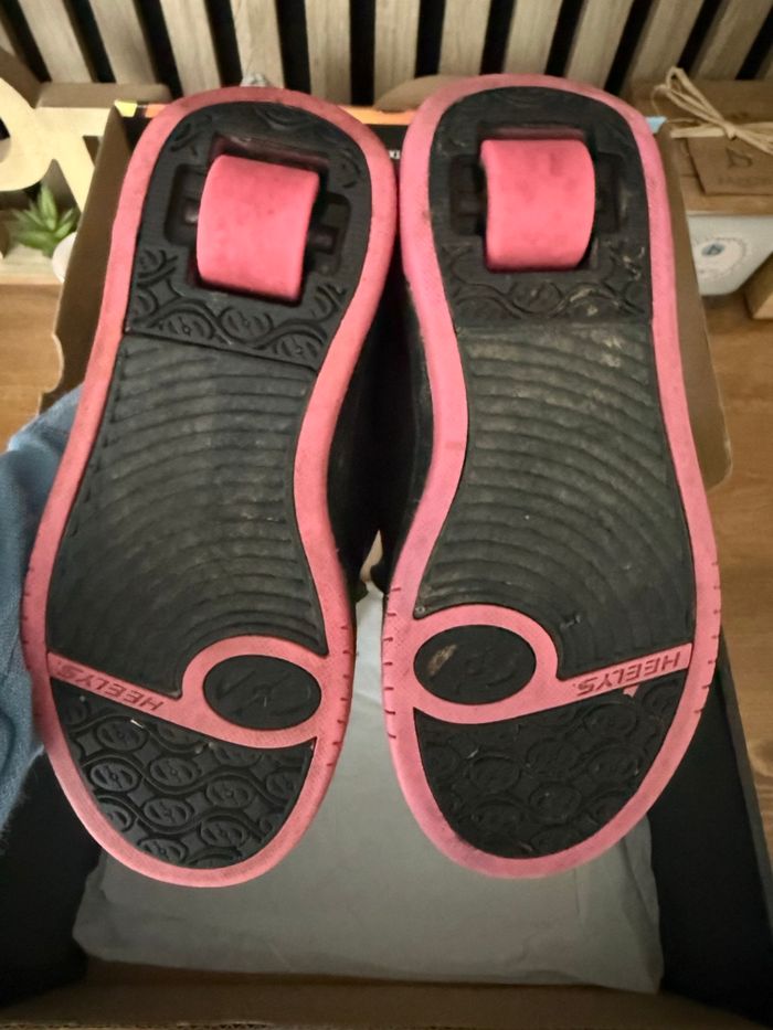 Heelys Propel 2.0 Baskets Basses, Noir (Black/Rose), 33 EU - photo numéro 3