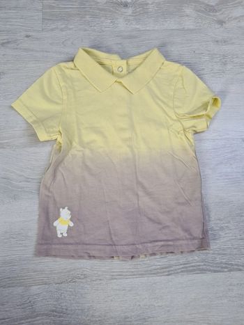 Tee-shirt ou polo manches courtes Disney Baby 12 mois Winnie