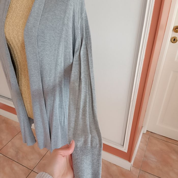 Primark long gilet gris - photo numéro 5