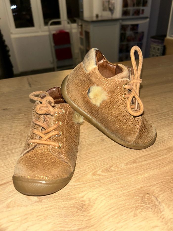 Basket bottines Bellamy en cuir