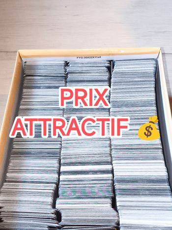 Lot de 100 cartes Pokémon VF en très bon état