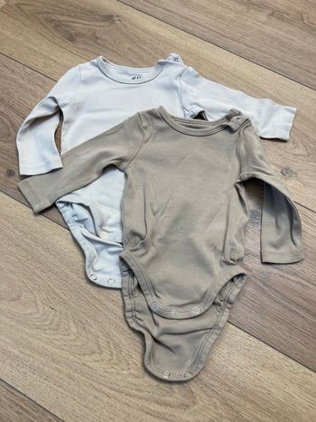 Lot de 2 bodies beiges