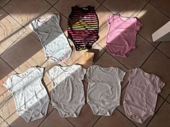 Bodys fille 18 mois été
