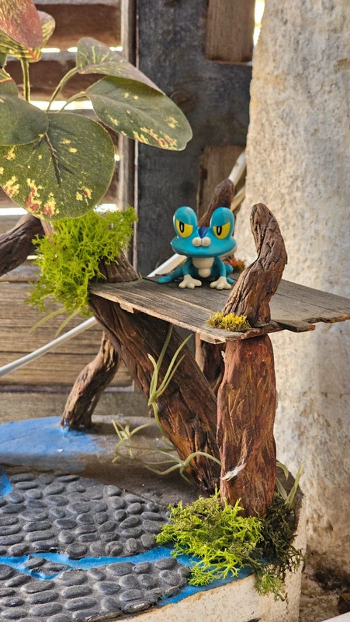 Super figurine Pokemon Nintendo tomy grenousse - photo numéro 2