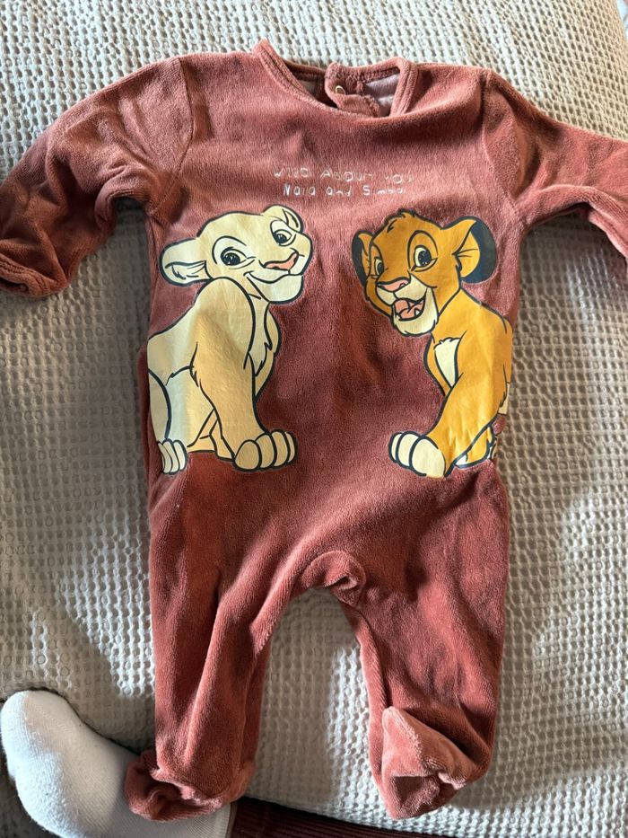 Pyjama Roi lion bébé fille - photo numéro 2