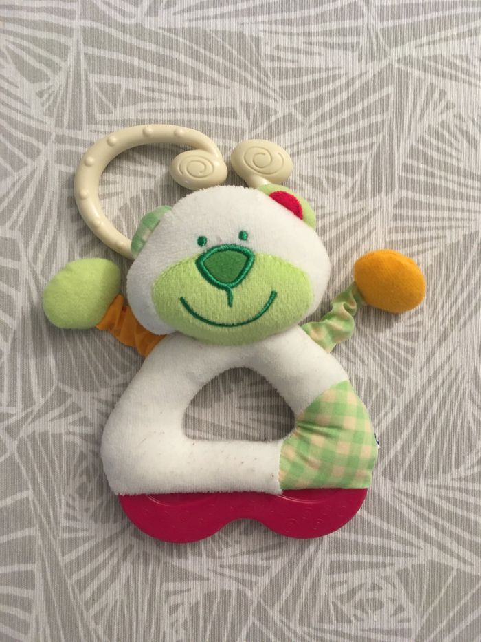 Doudou ourson anneau de dentition Chicco