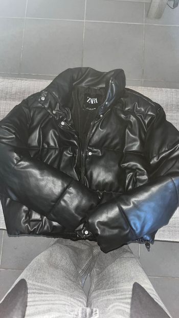Doudoune courte noire
