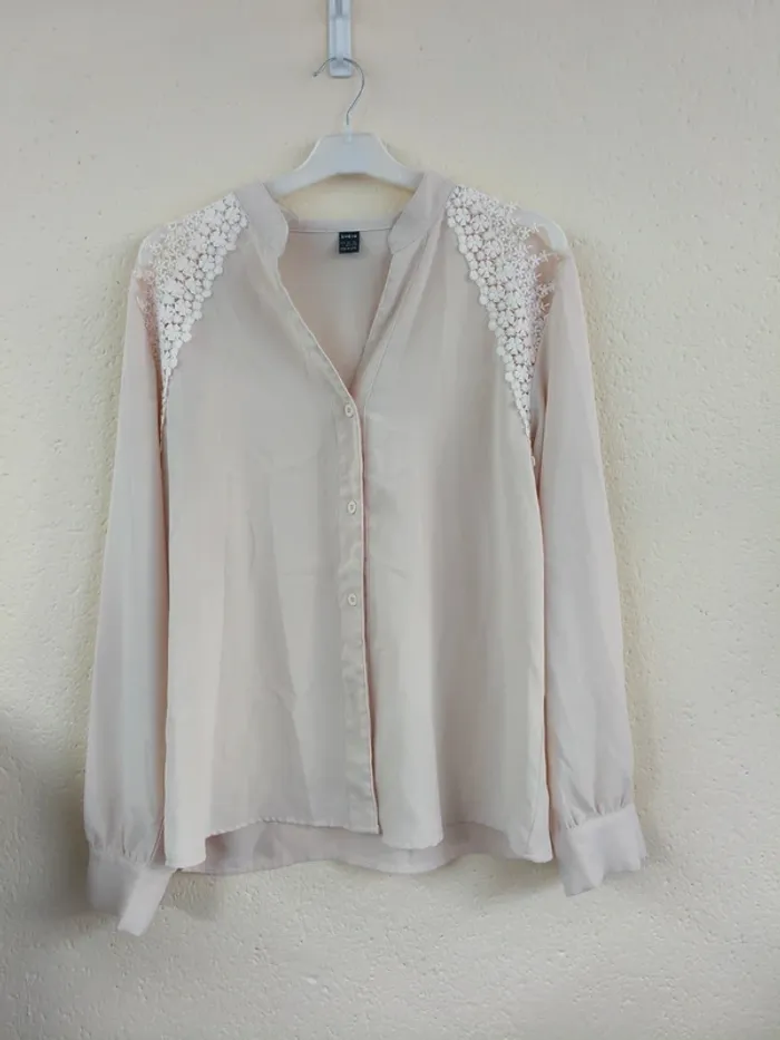 Blouse ivoire - Shein - taille 40/42
