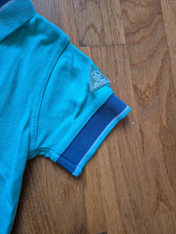 J&joy polo turquoise taille 4 ans - photo numéro 4