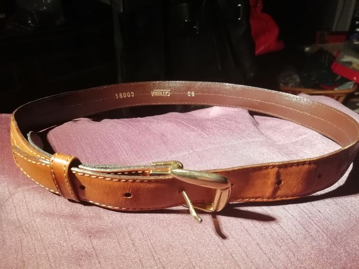 Ceinture cuir peau tressée TAILLE 65 cm - photo numéro 6